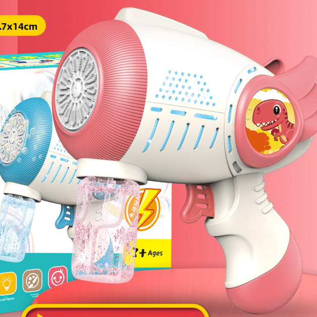 Handheld fully automatic children's bubble machine