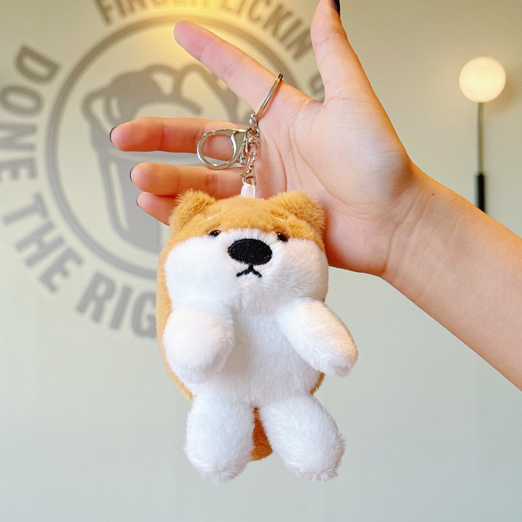 Cute Shiba Inu Plush Keychain Toy