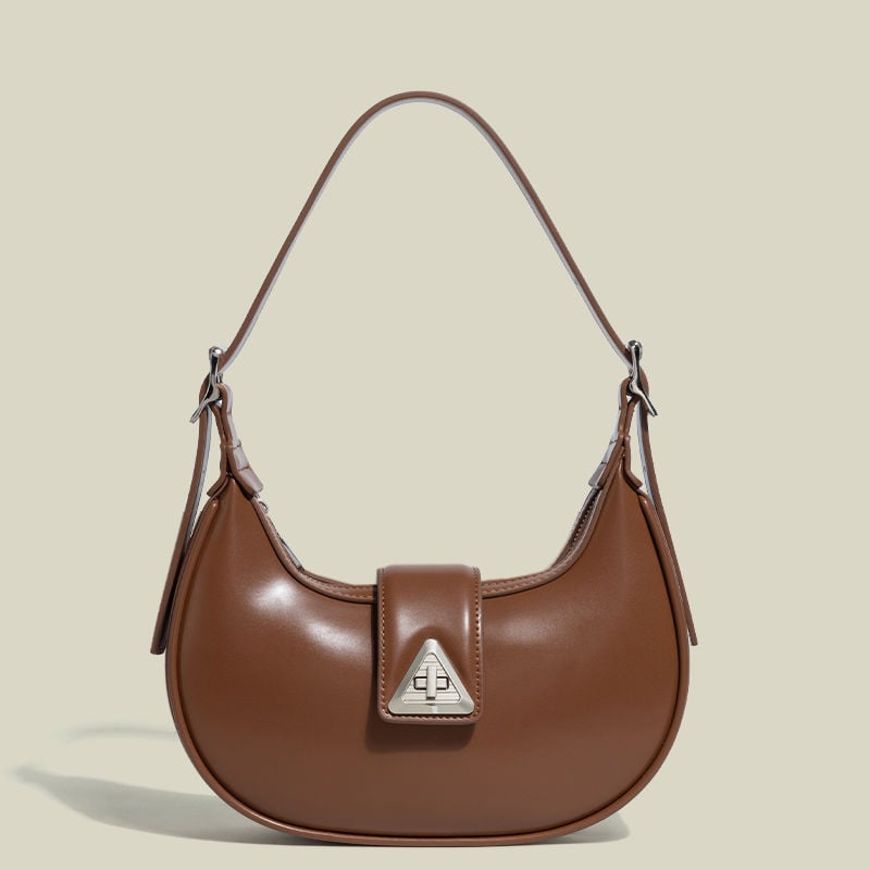 French crescent-shaped handbag
