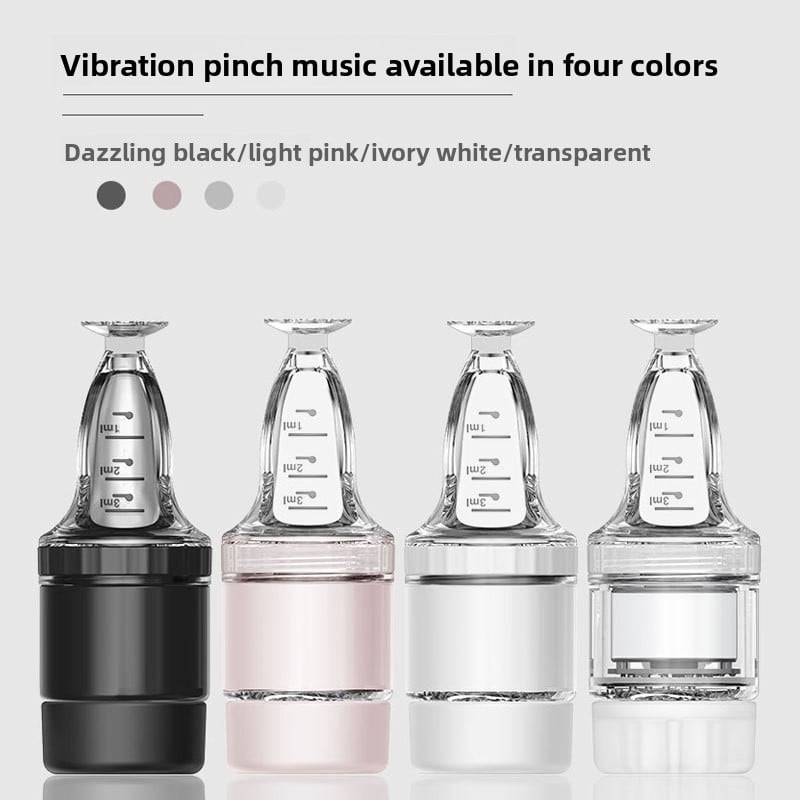 Electric model head massage essential oil liquid-guiding comb
