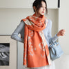National Style Elegant Cashmere Scarf Double-sided Dual-use Jacquard Shawl