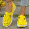 Large-size casual comfortable women's leather shoes