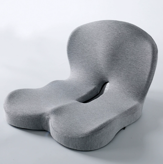 Memory foam one-piece cushion backrest integrated cushion pillow student office chair cushion car waist support butt cushion