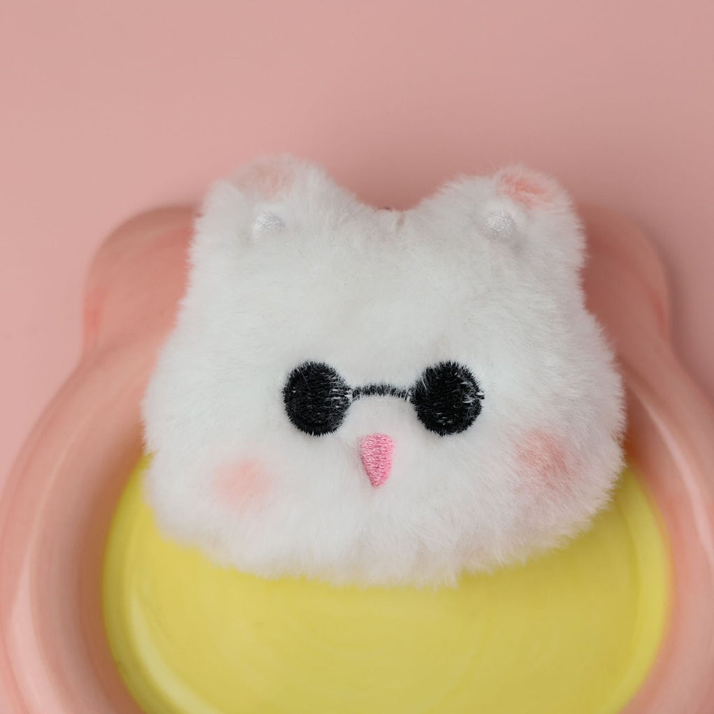 Cute Squeaky Plush Pendant Keychain