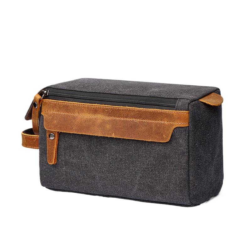 Portable toiletries and cosmetics bag