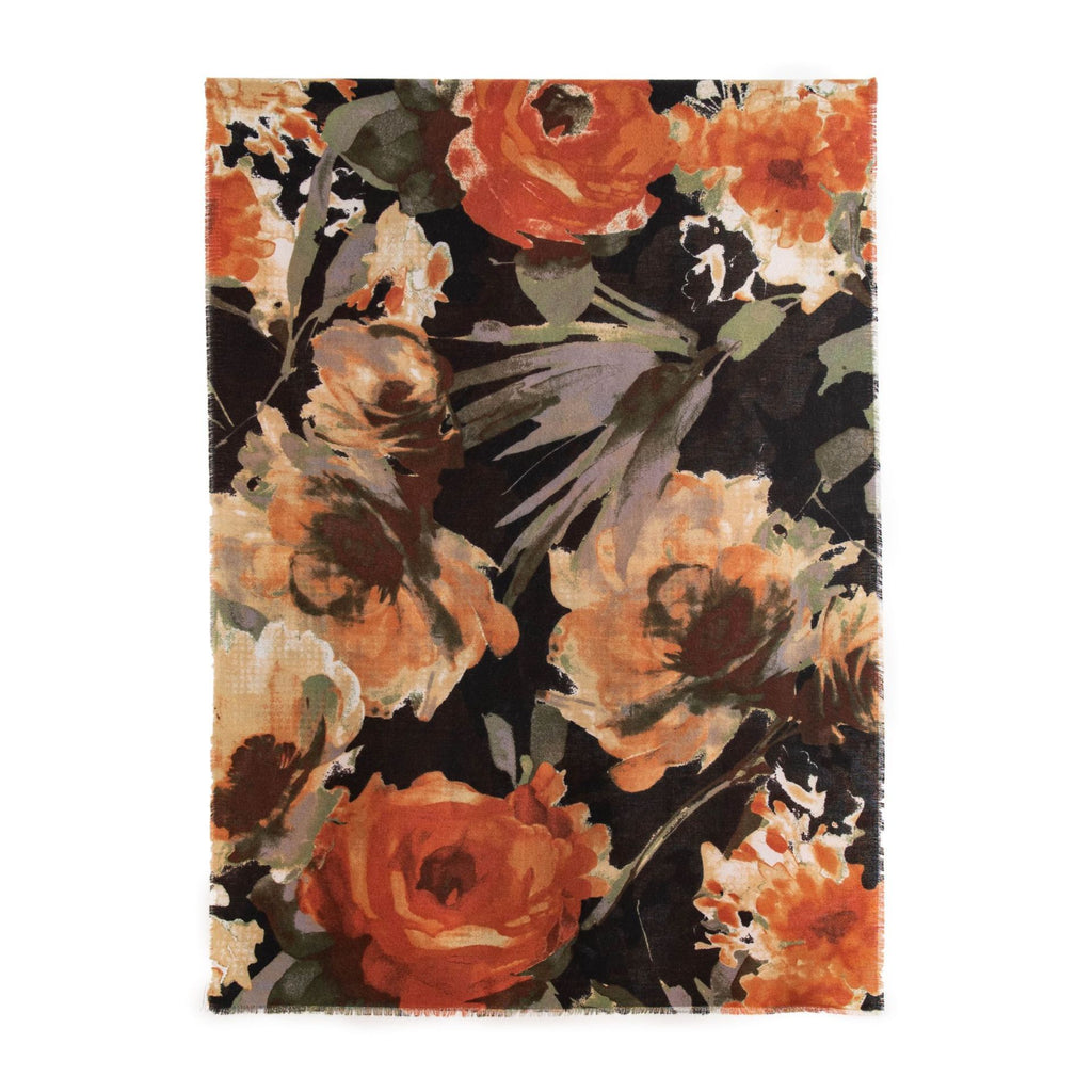 Chinese Style Artificial Cashmere Scarf Women's Fashionable Elegant High-grade Printing