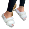Thick-soled slippers