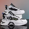 Autumn High-top Men's Shoes Fashion New White Sports Shoes Male Students Ins Trendy Running Casual Torre Shoes