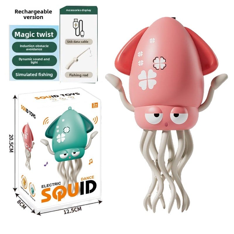 Electrically sensing magic dancing octopus