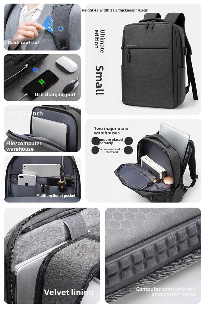 Backpack, a large-capacity business travel bag