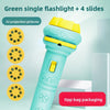 Children's projection flashlight camera toy puzzle luminous toy