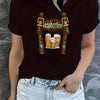Fashion Personality Women's Oktoberfest Pattern T-shirt