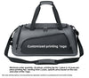 Fitness bag: Large-capacity dry-wet separation sports bag