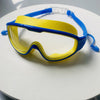 Electroplated waterproof, anti-fog, high-definition wide-field swimming goggles for both men and women