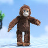 Cute plush monkey pendant
