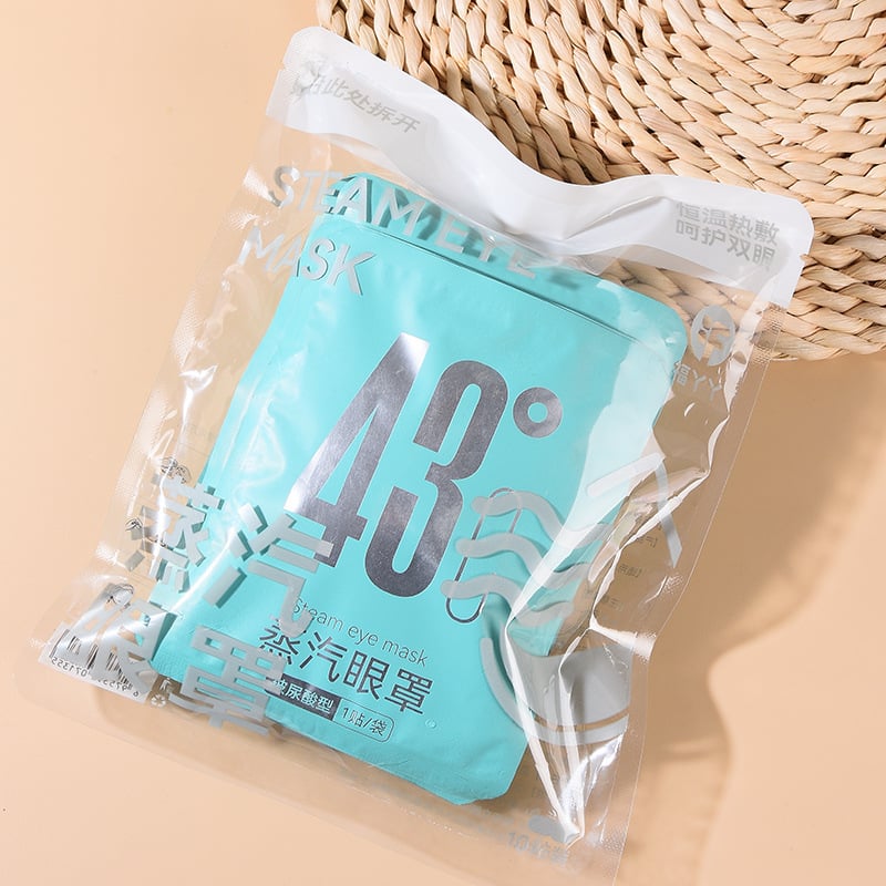 Self-Heating Steam Eye Mask with Lutein for Hot/Cold Therapy, Multiple Scents
