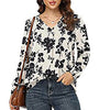 Women's Clothing Casual V-neck Temperament Top