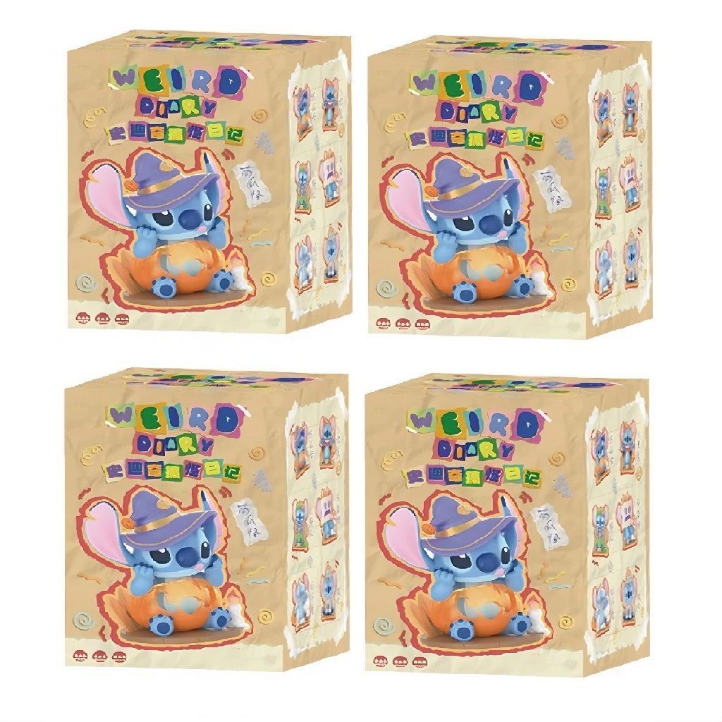 Stitch Funny Diary Series Blind Box Stitch Trendy Play Hand-made Doll Doll Desktop Ornaments Girl Gift