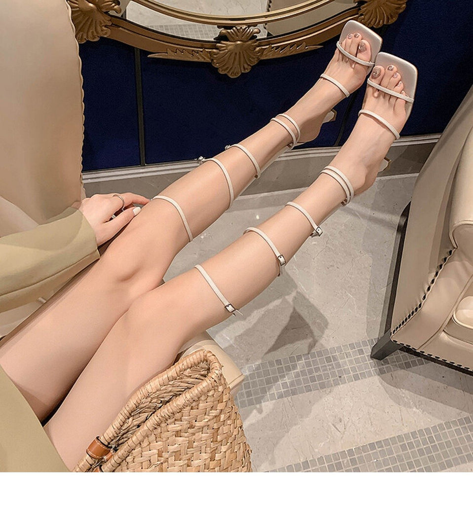 Roman Long Sandals