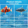 Inflatable shark clownfish