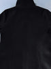 Women's Casual Tweed Coat - Solid Color Mid-Length H-Silhouette Button Front Long Sleeve