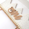 Baby birthday party decoration bear crown glitter 1st birthday arrangement supplies