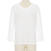 Women's Clothing Casual V-neck Temperament Top