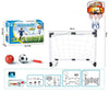 Kidsren's Plastic Football Goal Indoor and Outdoor Sports Toys Large Two-In-One Simple Portable Football Goal