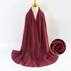 Elegant Pearl Chiffon Scarf for Women
