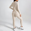 2 Piece Lounge Sets For Women Casual Pajamas Fall Fashion Outfits Long Sleeve Ribbed Knit Sweatsuits