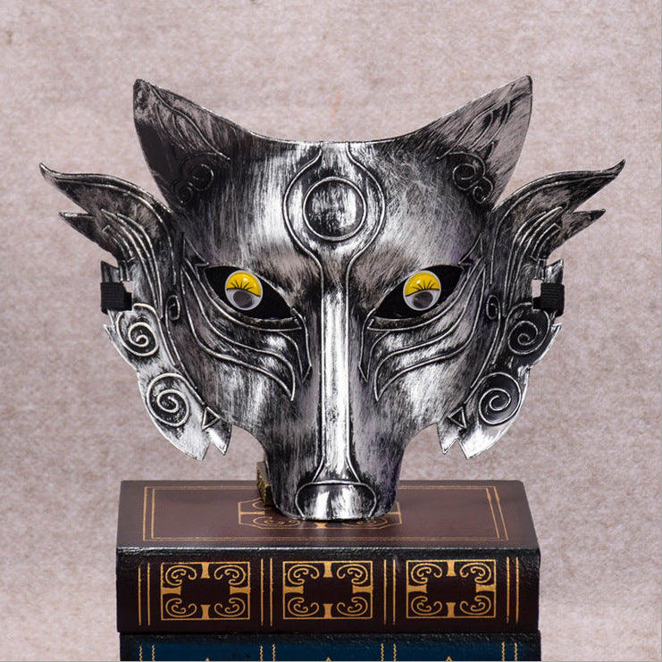 Anti Cheat Wolf Head Mask