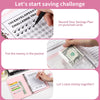 100EnvelopeChallenge loose-leaf book 100 days money saving book challenge cash envelope saving book