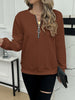 Short Women's Clothing With Zipper Sweater Long Sleeve
