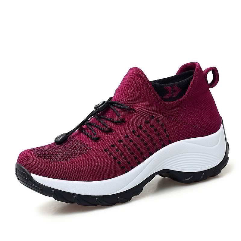 Big-size casual platform women's shoes