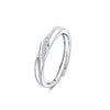 Adjustable diamond ring