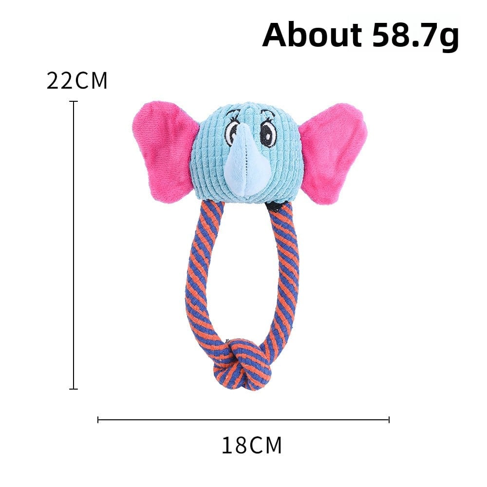 Plush Bite-Resistant Sound Pet Toys for Dogs and Cats