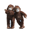 Cute plush monkey pendant