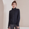 Women's Autumn Plump Girls Running Fitness Plus Size Yoga Jacket