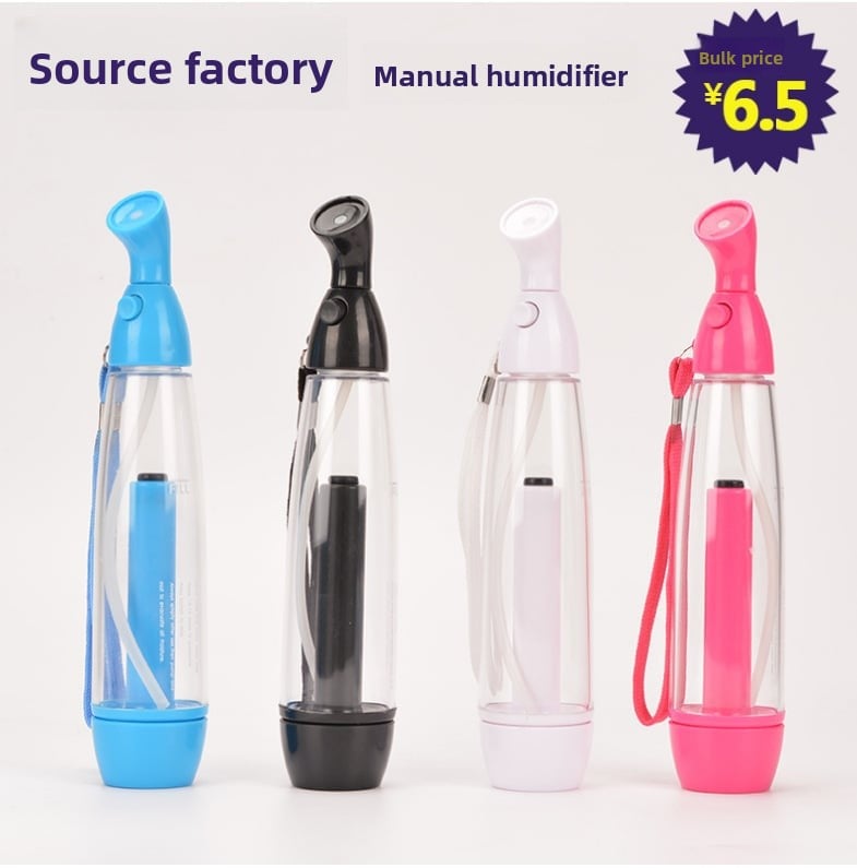 Portable pneumatic spray water replenishment instrument
