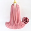 Elegant Pearl Chiffon Scarf for Women