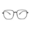 Polygonal myopia glasses frame
