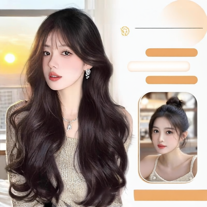 High-crown wig