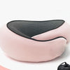 A U-shaped neck guard pillow that can be stored