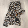 Spring And Autumn New Atmosphere Warm All-matching Leopard Print Triangular Binder