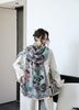 Autumn And Winter High Sense Office Shawl Dual-use Korean Style