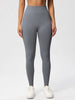 Sexy High Elastic Women's Solid Tights High Waist Workout Yoga Leggings, Scrunch Butt Lifting Elastic Pants, Tummy Control Butt Lifting Workout Yoga Athletic Pants