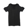 Women's Solid Color Simple Dress, Loose Short Sleeved Skirt With Hip Wrap, Casual Versatile Dress