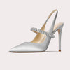 One-string wrap-around head-toe sandals