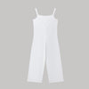 Ladies' Butterfly Printed Button Detail Casual Style Overalls