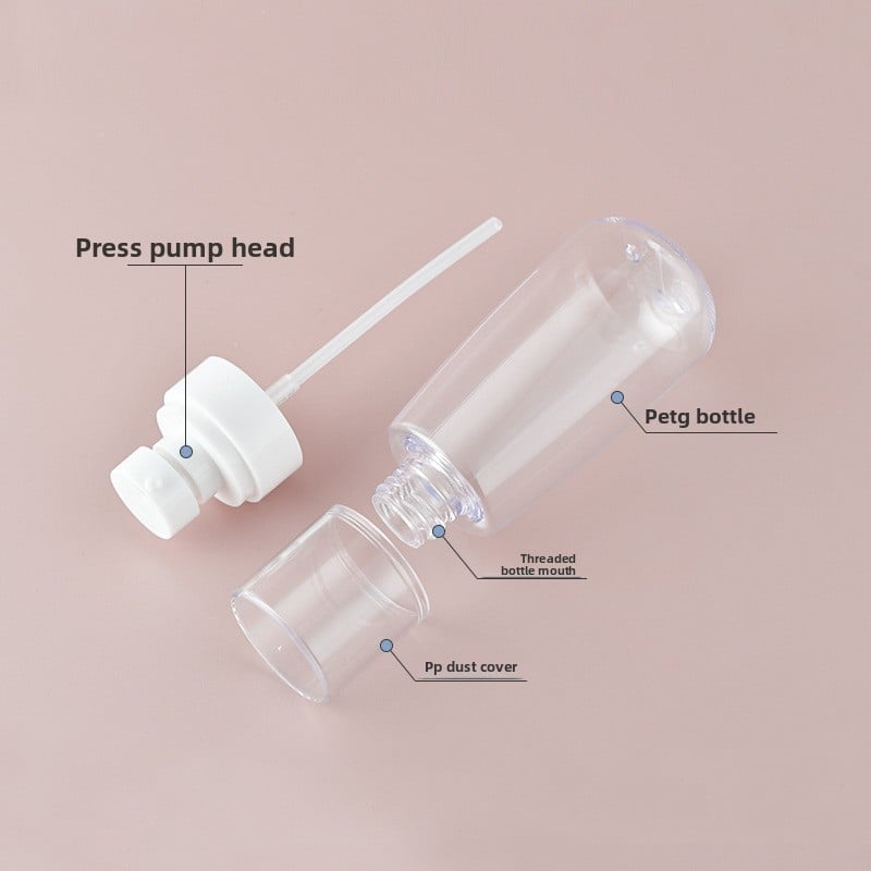 PETG Travel Spray Bottle ? 30ml/60ml/80ml/100ml Thick Base Refillable Lotion Container